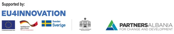 The EU4Innovation project, funded by the European Union, the German Federal Ministry for Economic Cooperation and Development (BMZ) and the Swedish International Development Cooperation Agency (Sida,) is implemented by Deutsche Gesellschaft fur Internationale Zusammenarbeit (GIZ) GmbH and Embassy of Sweden Tirana.
